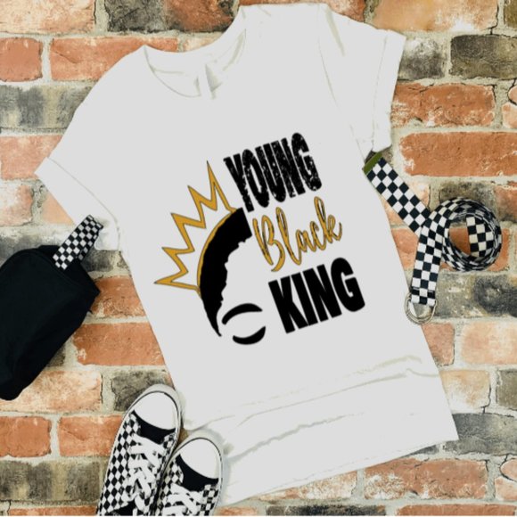 Gildan Shirts & Tops Young Black King Shirt Poshmark